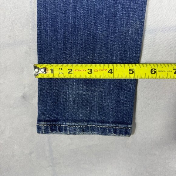 Miss Me Skinny Jeans Womens Blue Deinm Studded Whiskering Pockets Outdoor 25 - Picture 15 of 16